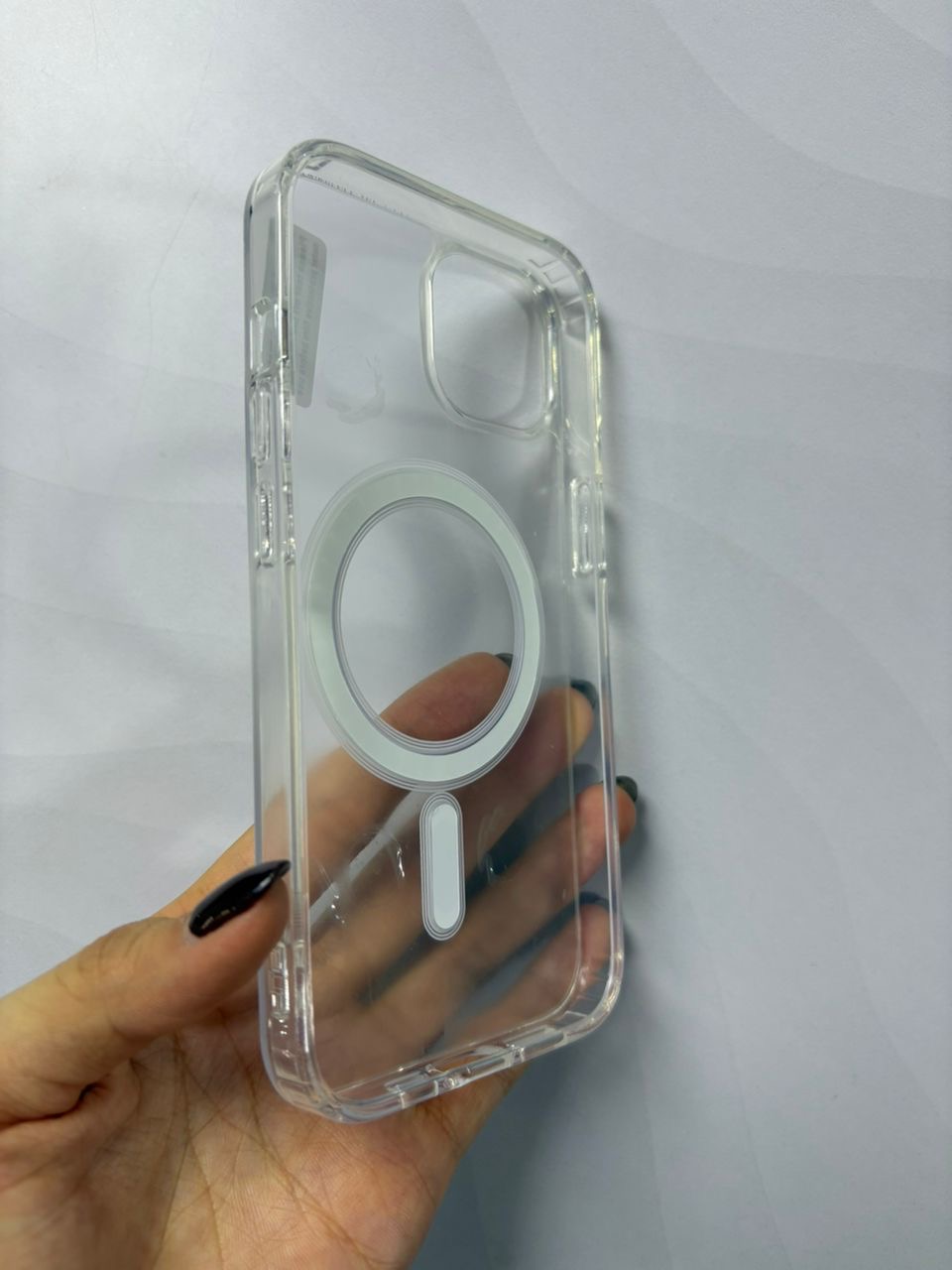 Case transparente con MagSafe iPhone 13/ iPhone 14 - TuCase.sc