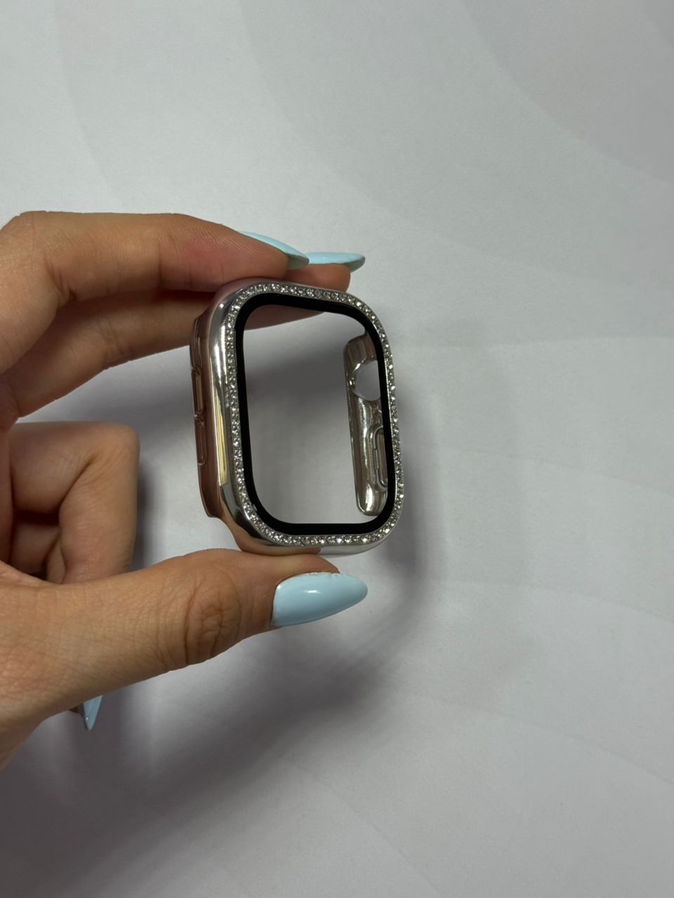 Protector para Apple Watch 46mm plateado - Tucase.sc Store