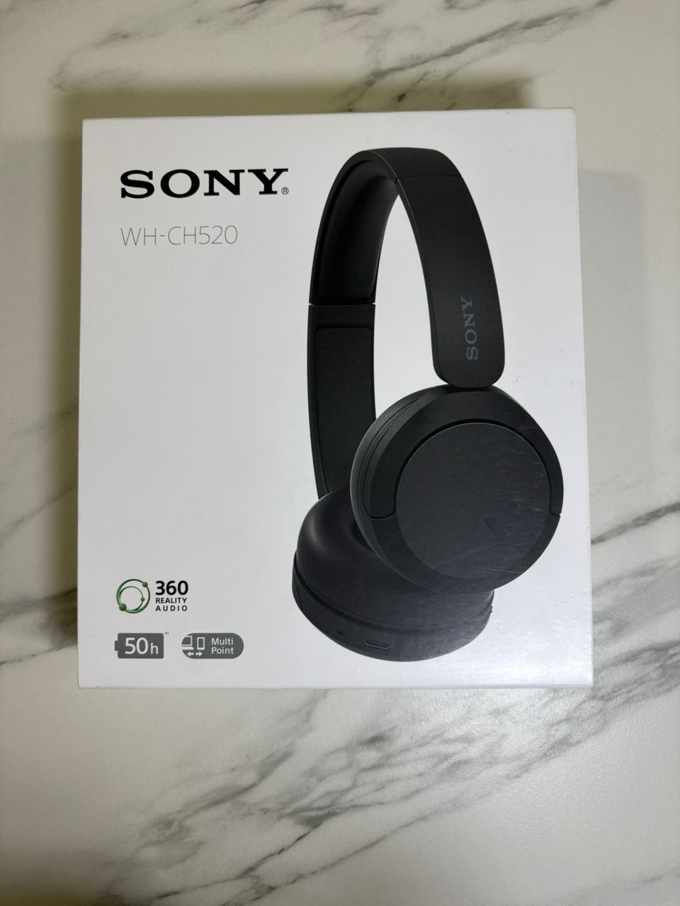 Audífonos Sony WH-CH520 (Negro)