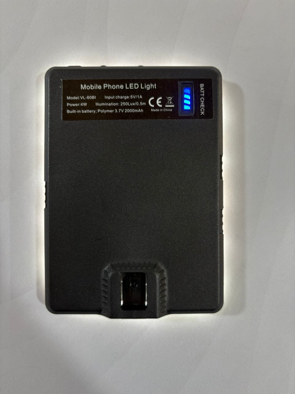 Mini panel led (negro)
