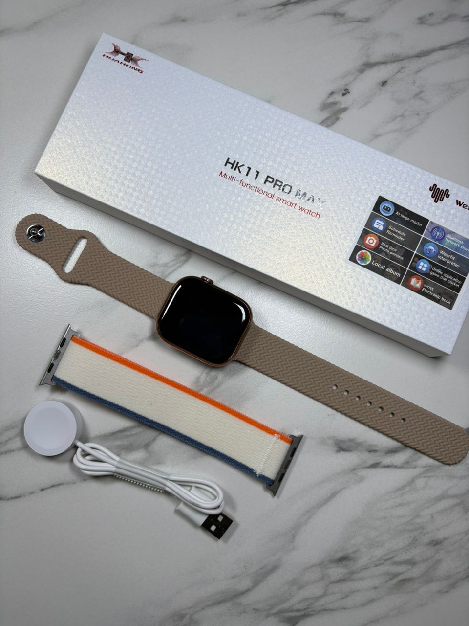 Hk11 Pro Max 46mm (Bronce)