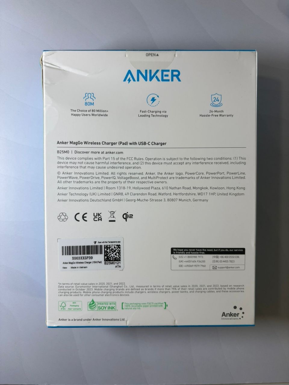 Cargador inalámbrico Marca Anker - Tucase.sc Store