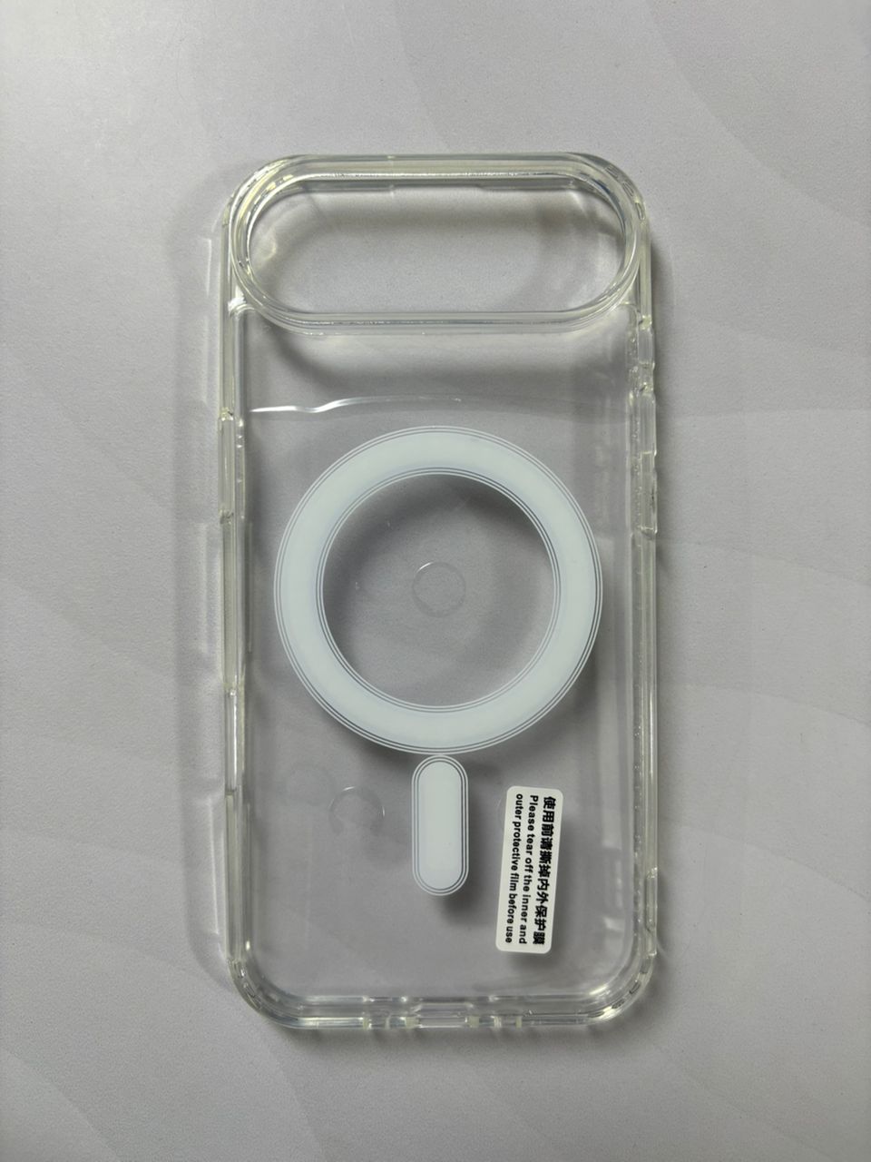 Case transparente con MagSafe iPhone Air - TuCase.sc