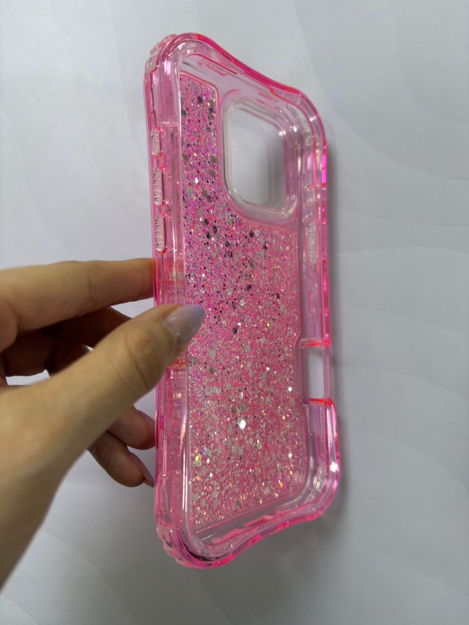 Case 360 escarchado iPhone 16 Pro Max - TuCase.sc