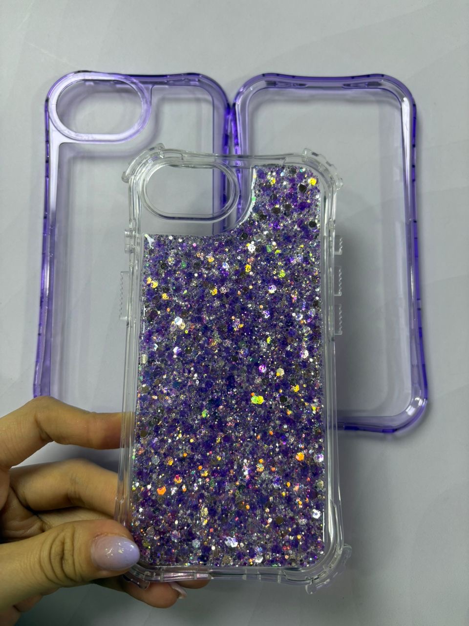 Case 360 escarchado iPhone 16e - TuCase.sc