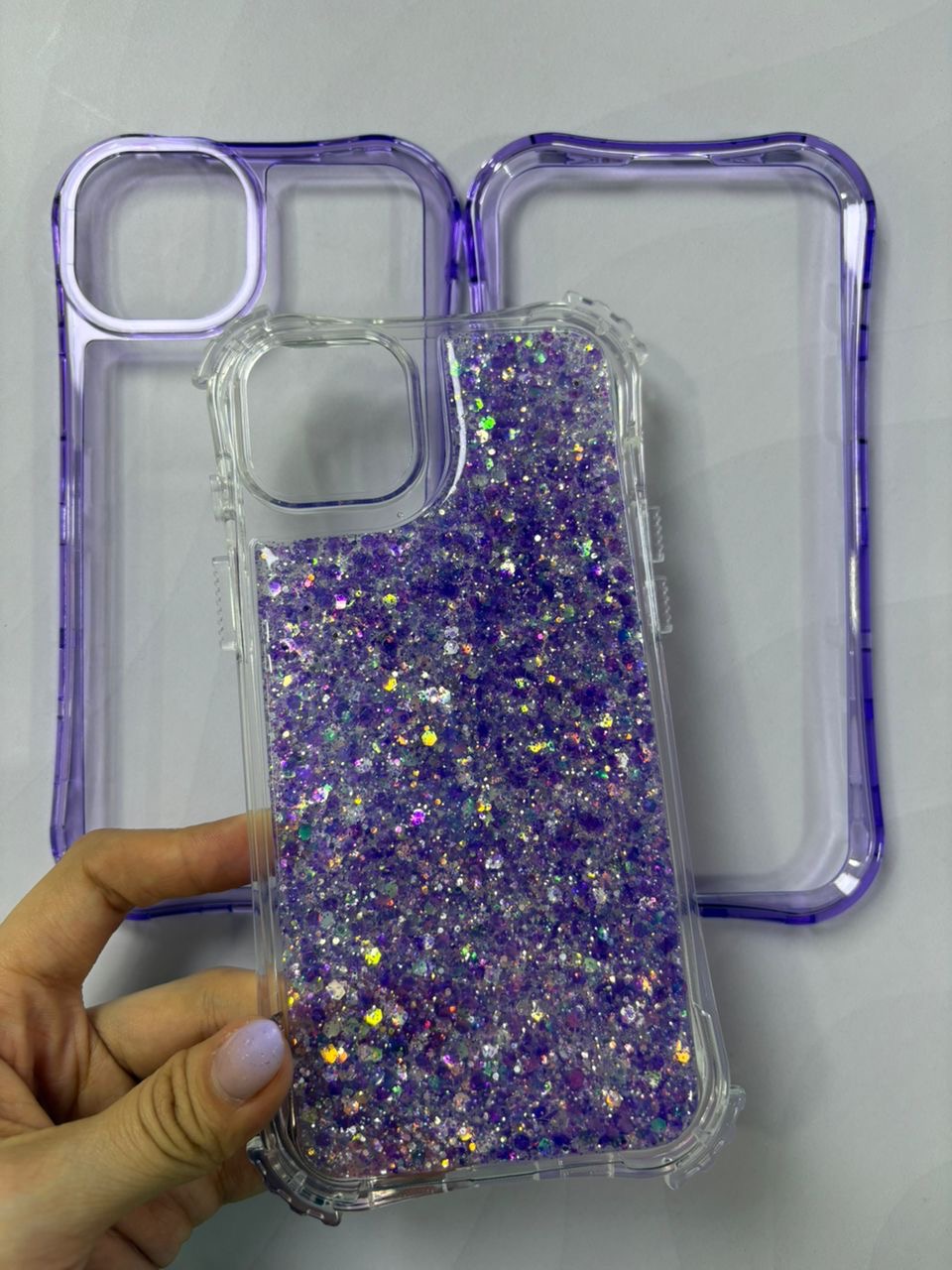 Case 360 escarchado iPhone 14 Plus / 15 Plus - TuCase.sc