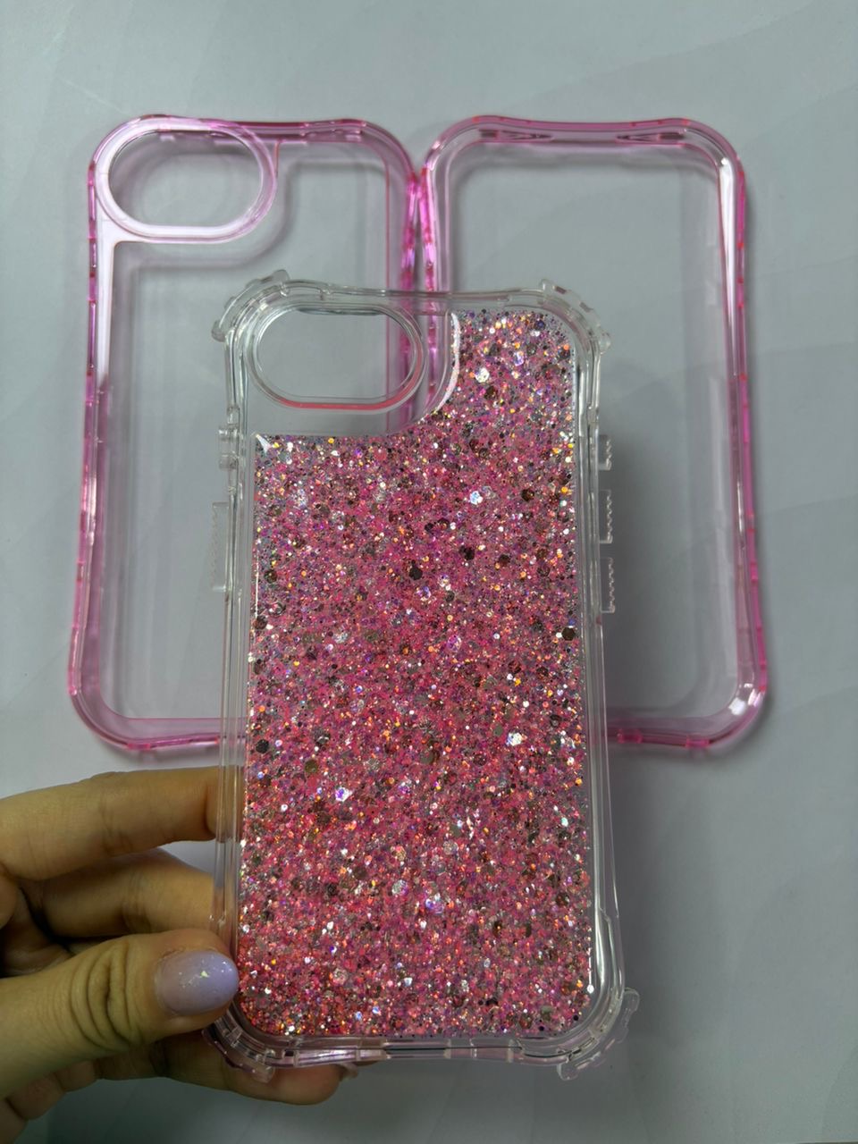 Case 360 escarchado iPhone 16e - TuCase.sc