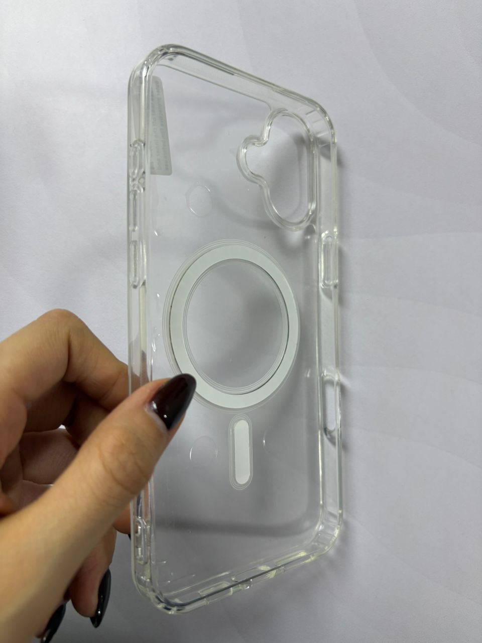 Case transparente con MagSafe iPhone 16 Plus - TuCase.sc