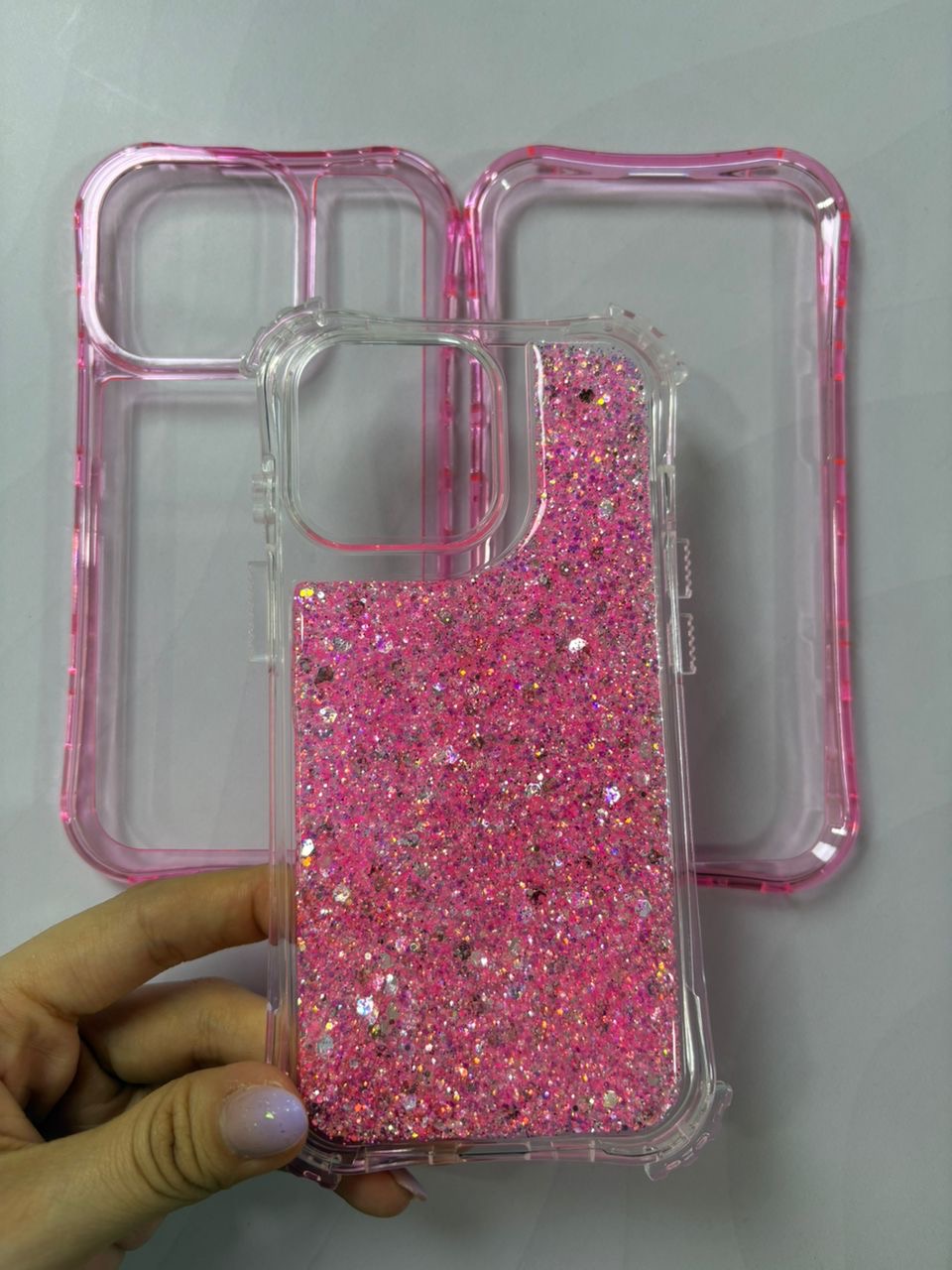 Case 360 escarchado iPhone 13 Pro - TuCase.sc