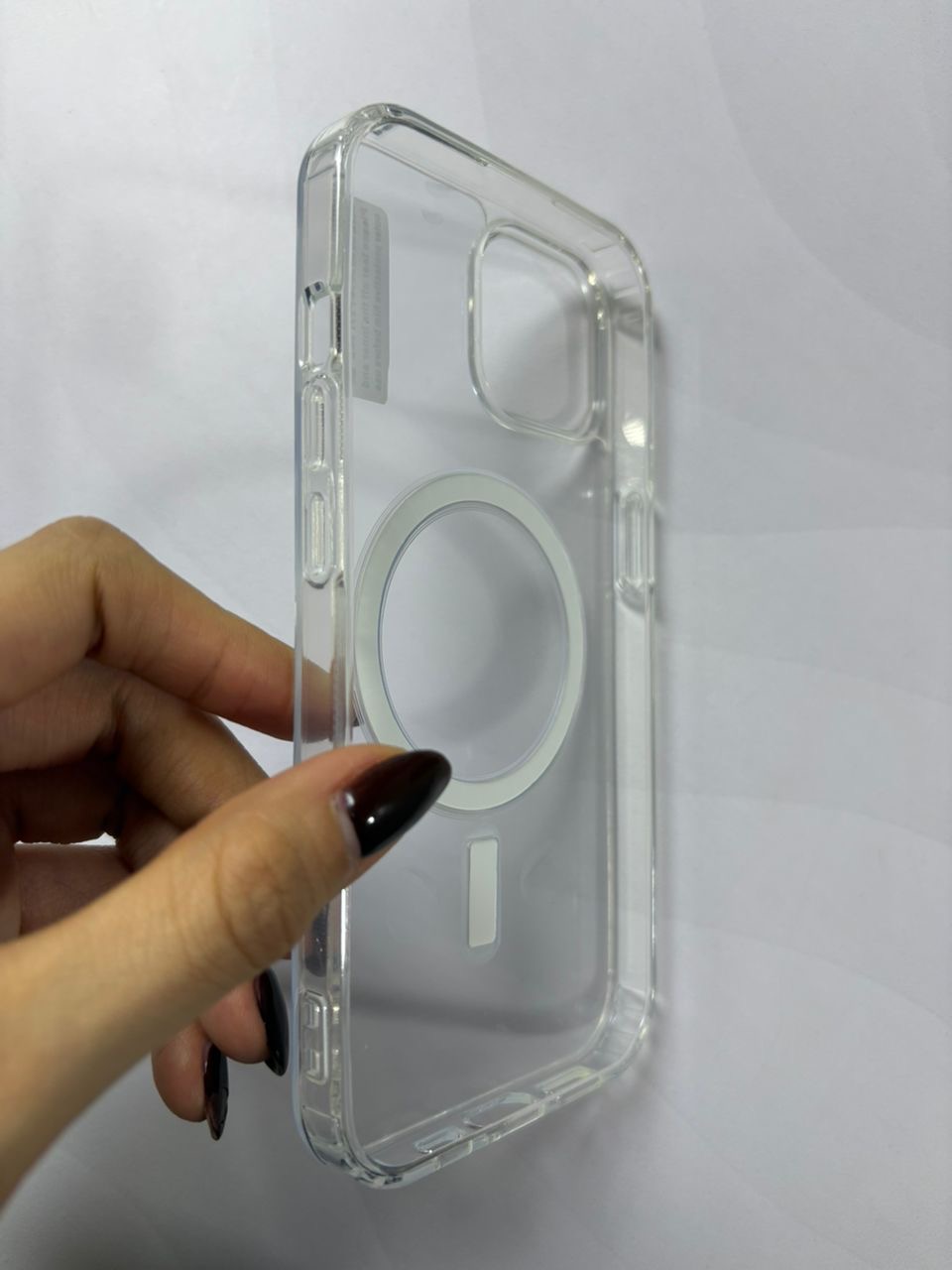 Case transparente con MagSafe iPhone 15 - TuCase.sc