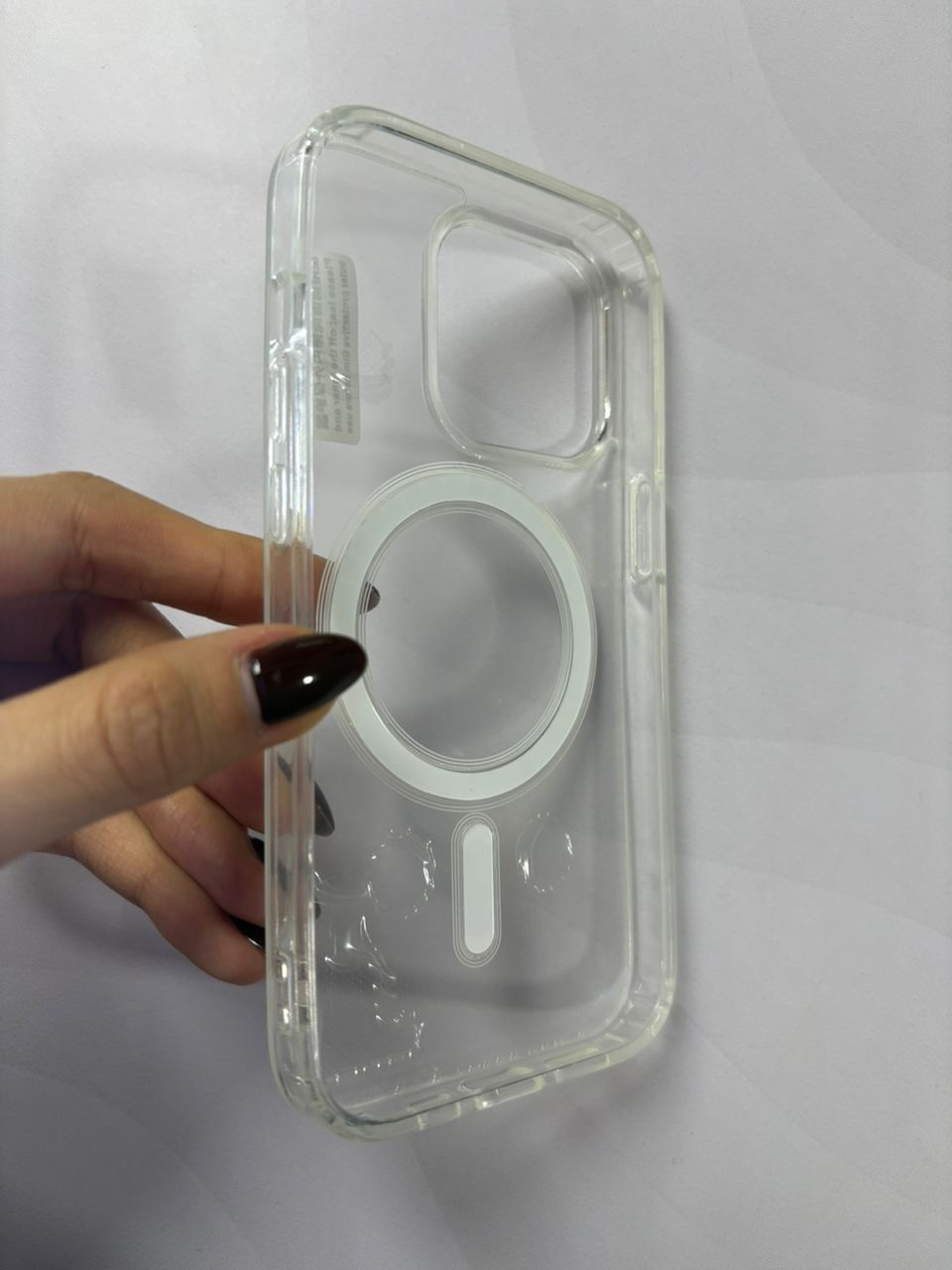 Case transparente con MagSafe iPhone 14 Pro - TuCase.sc
