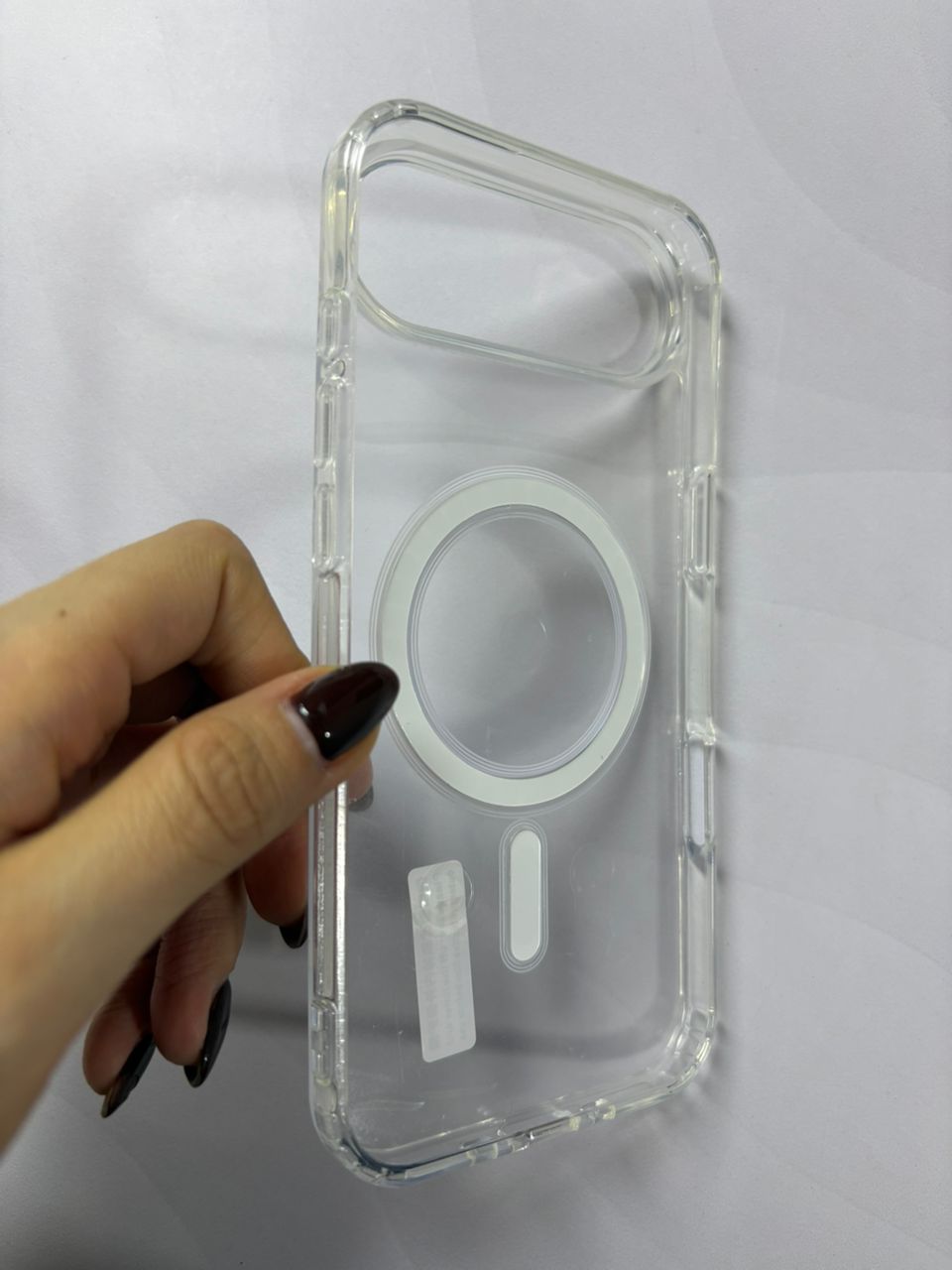 Case transparente con MagSafe iPhone Air - TuCase.sc