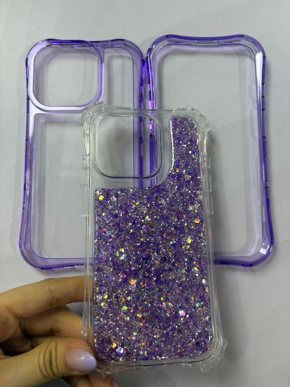 Case 360 escarchado iPhone 15 Pro - TuCase.sc