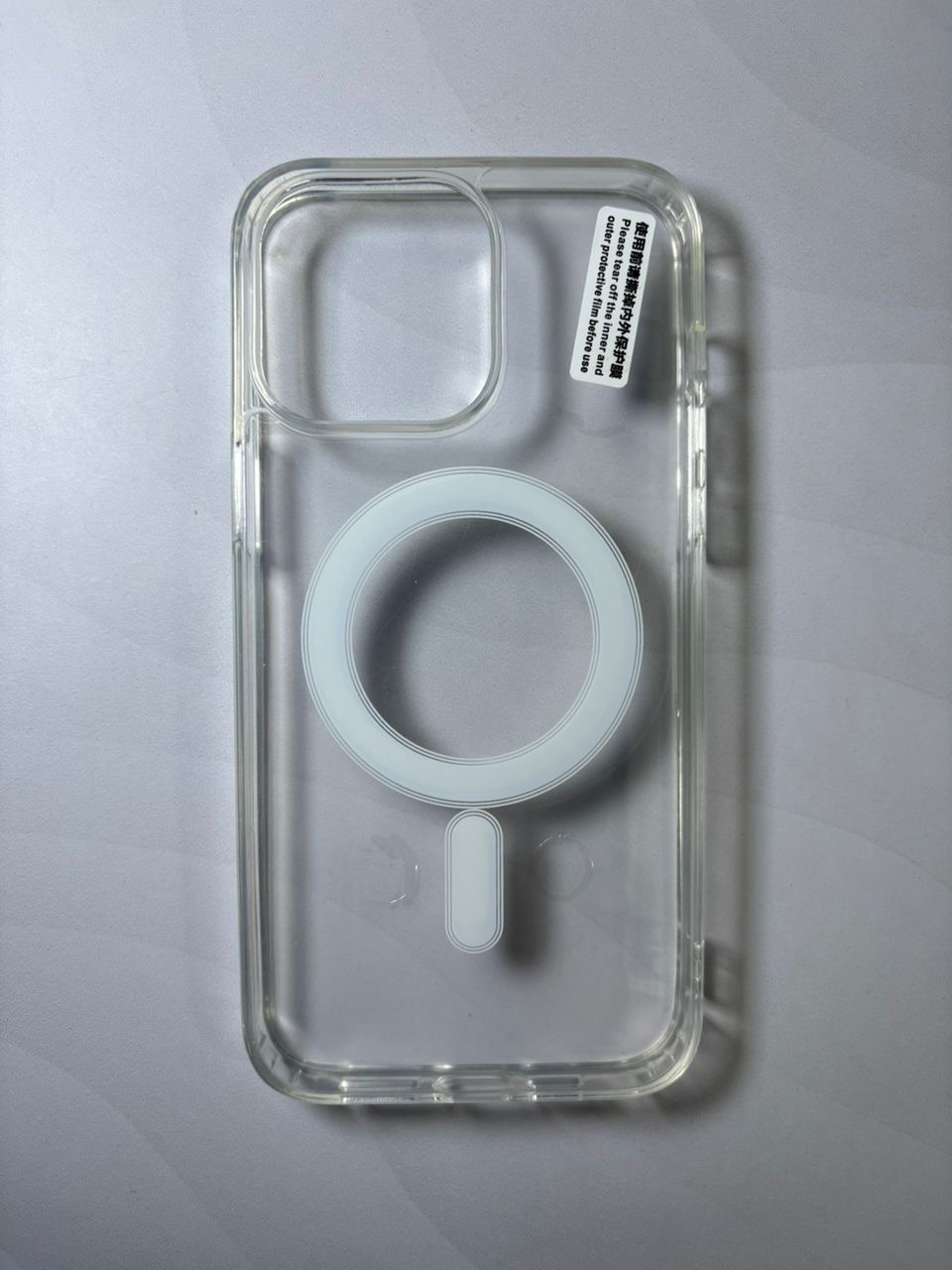 Case transparente con MagSafe iPhone 14 Pro Max - TuCase.sc