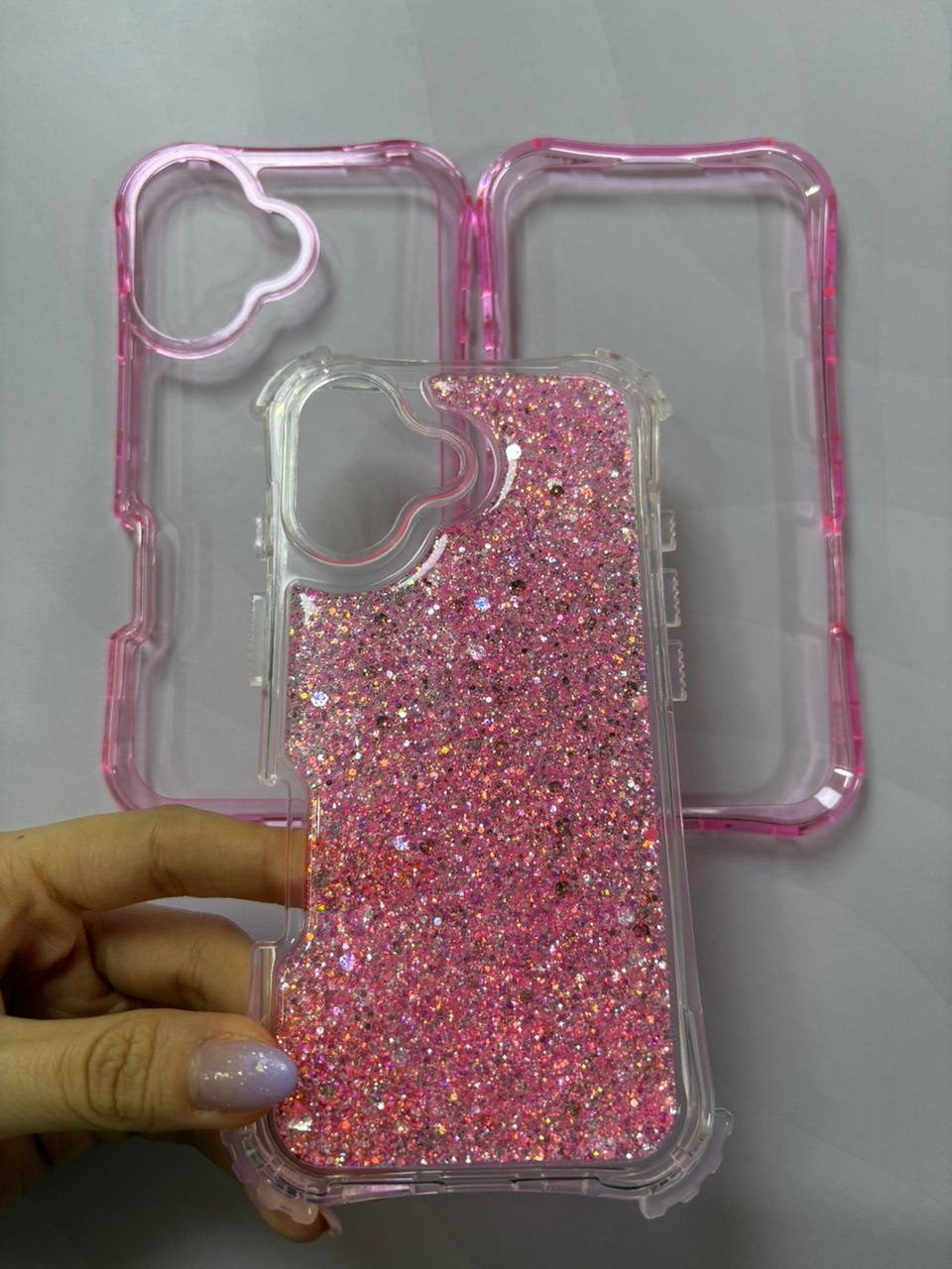Case 360 escarchado iPhone 16 - TuCase.sc