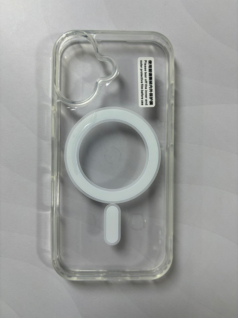 Case transparente con MagSafe iPhone 17 - TuCase.sc