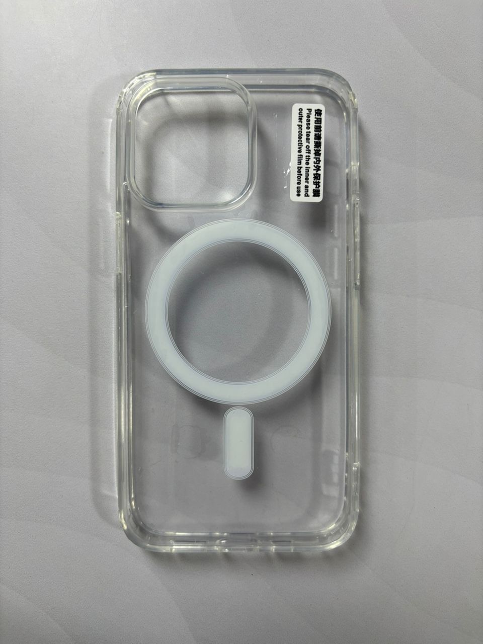 Case transparente con MagSafe iPhone 13 Pro - TuCase.sc
