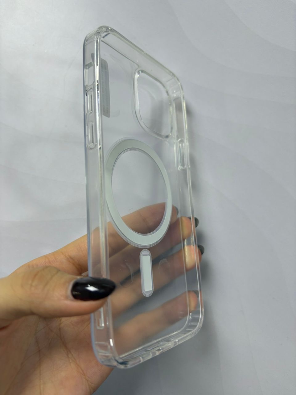 Case transparente con MagSafe iPhone 12/12 Pro - TuCase.sc