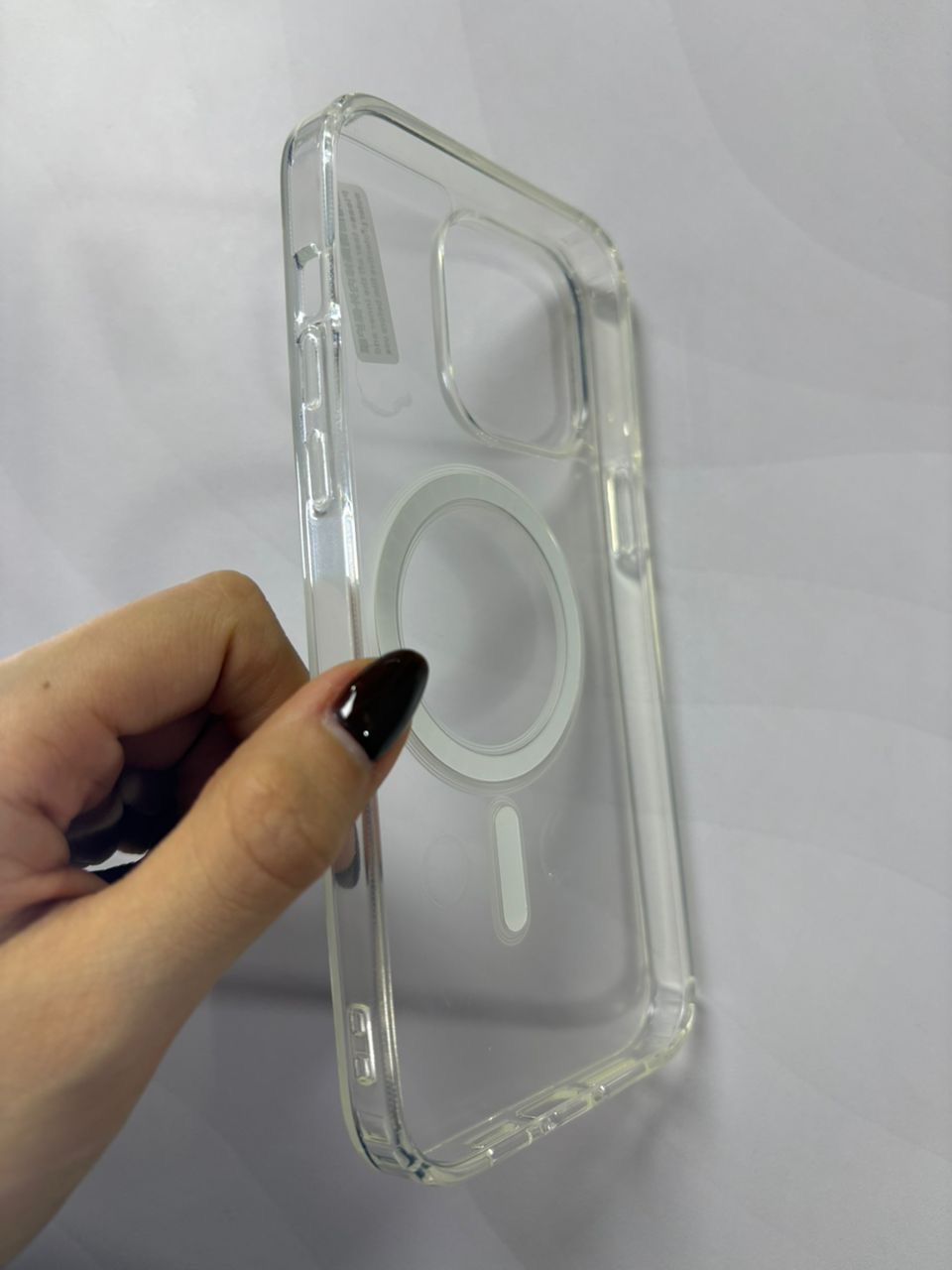 Case transparente con MagSafe iPhone 14 Pro Max - TuCase.sc