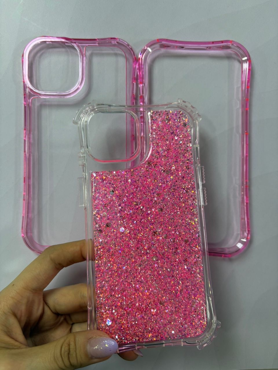 Case 360 escarchado iPhone 13 / iPhone 14 - TuCase.sc