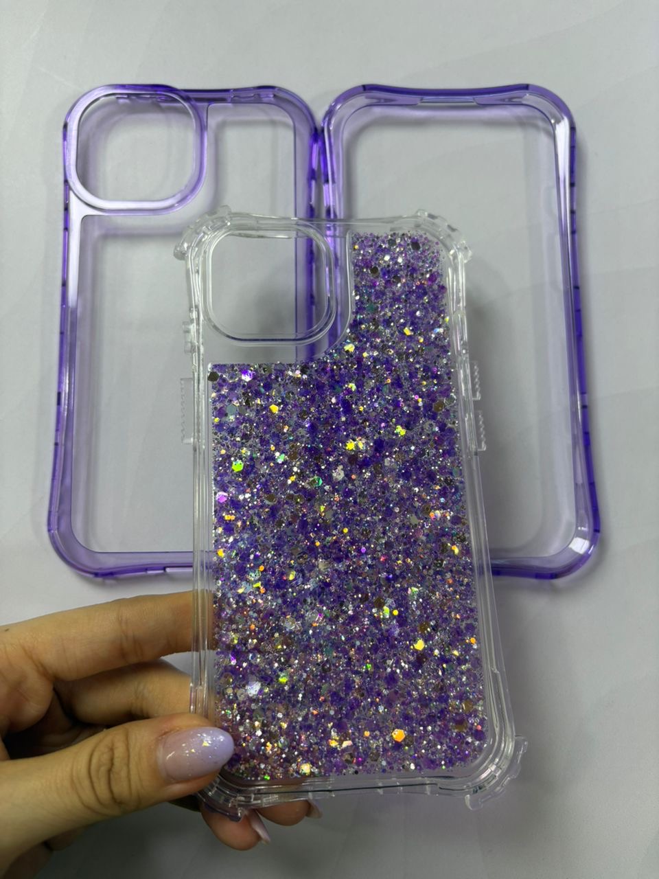 Case 360 escarchado iPhone 15 - TuCase.sc