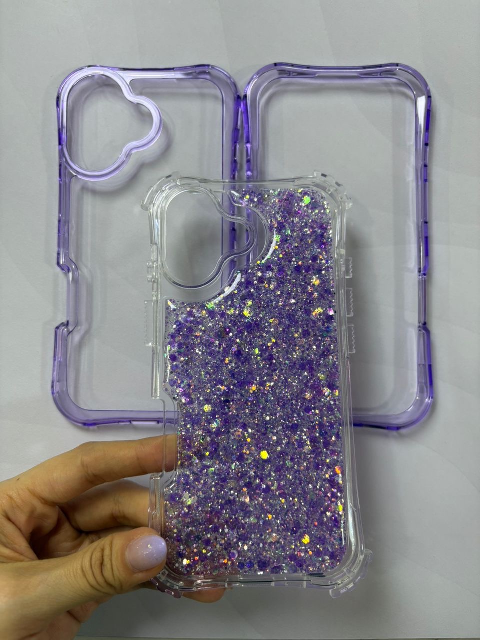 Case 360 escarchado iPhone 17 - TuCase.sc