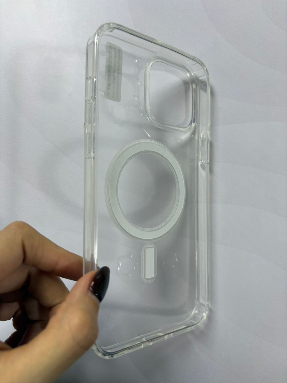 Case transparente con MagSafe iPhone 13 Pro Max - TuCase.sc