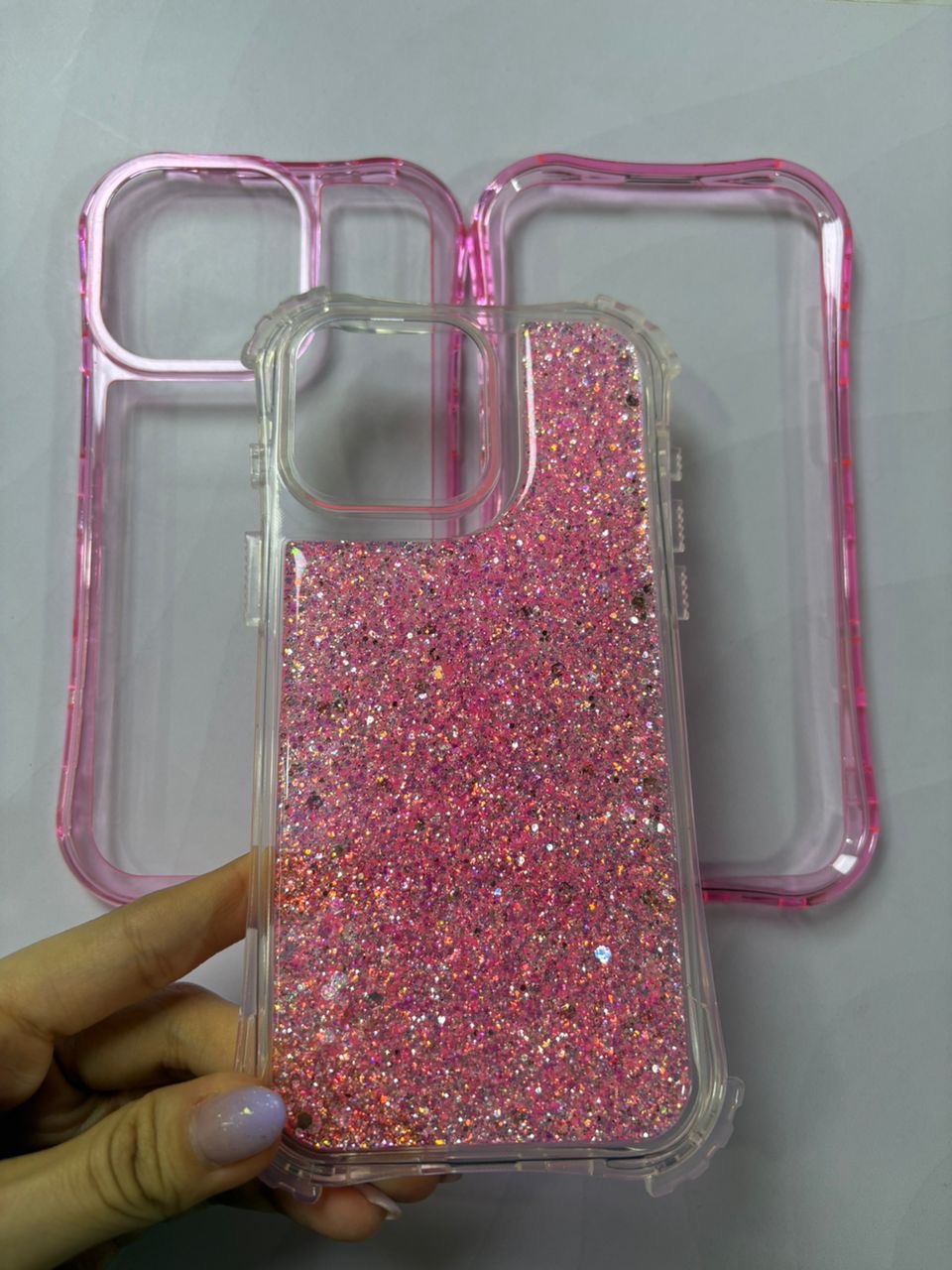 Case 360 escarchado iPhone 15 Pro Max - TuCase.sc