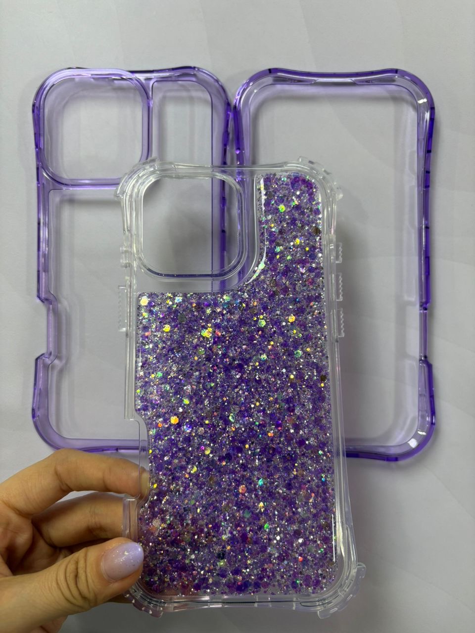 Case 360 escarchado iPhone 16 Pro Max - TuCase.sc