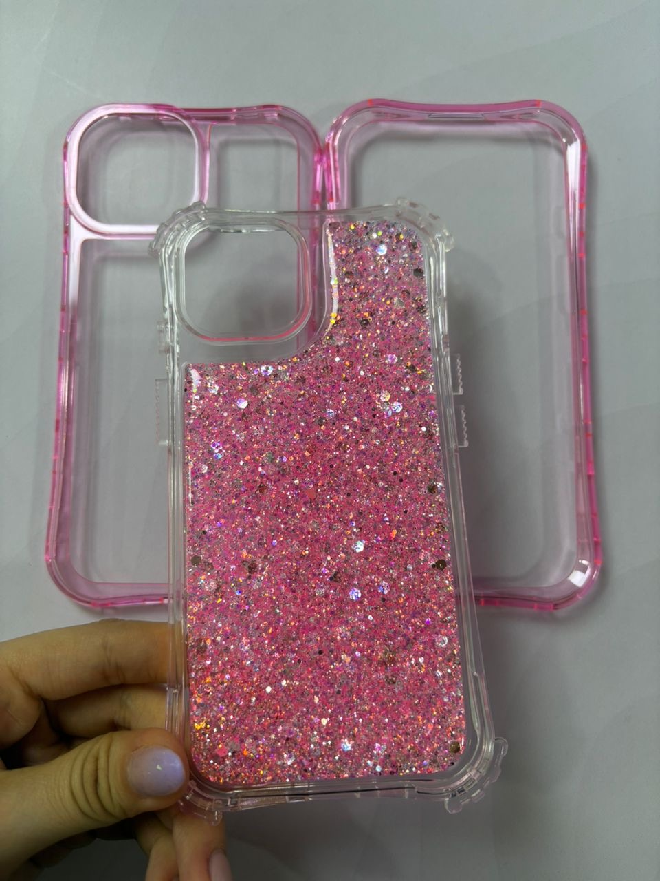 Case 360 escarchado iPhone 15 - TuCase.sc