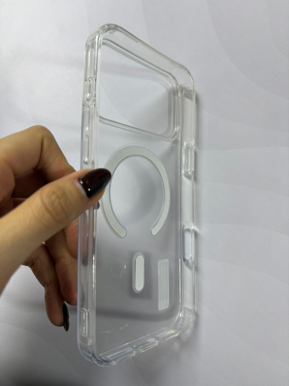 Case transparente con MagSafe iPhone 17 Pro Max - TuCase.sc