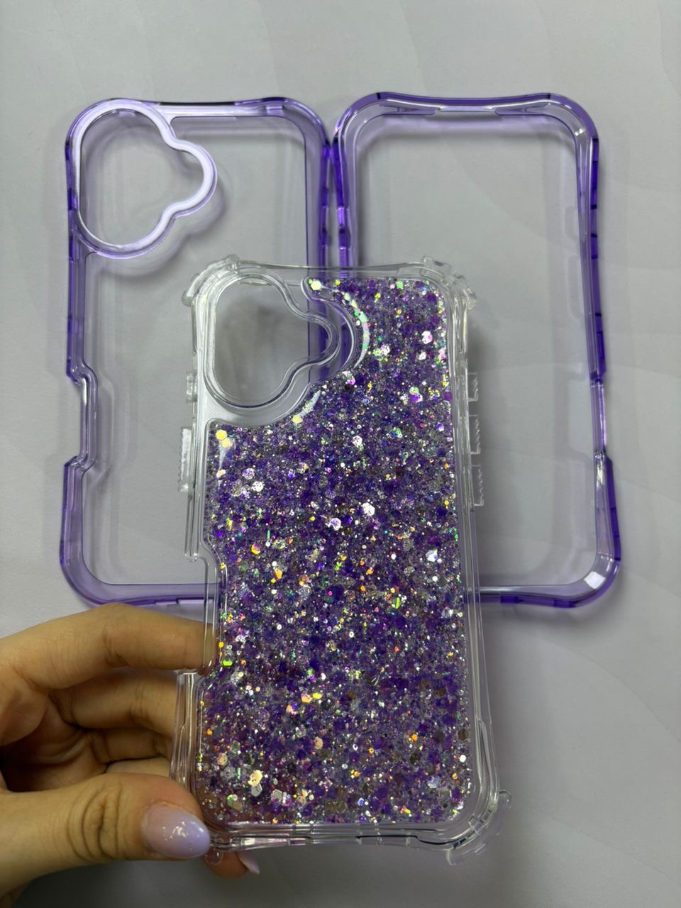 Case 360 escarchado iPhone 16 - TuCase.sc